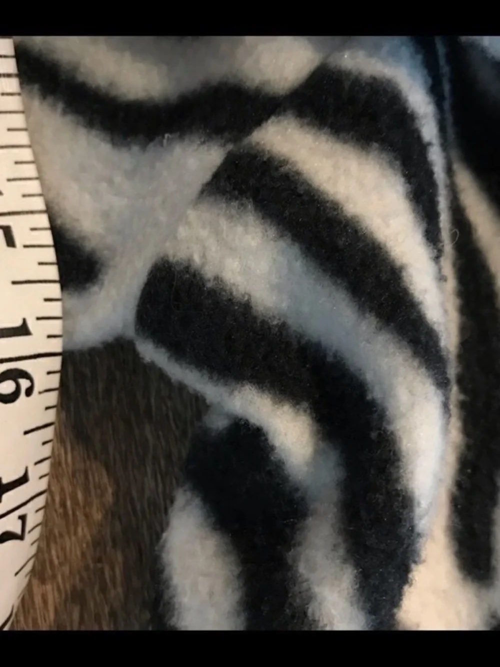 Unlisted Black and White Zebra Faux Fur Kids Coat